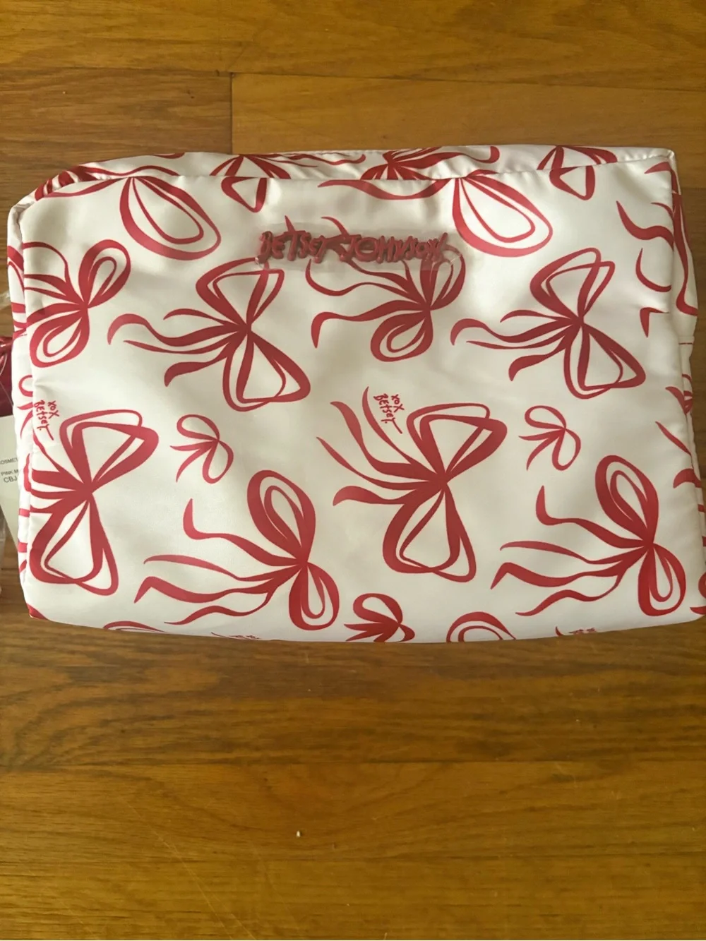 Betsey Johnson Large Makeup Bag